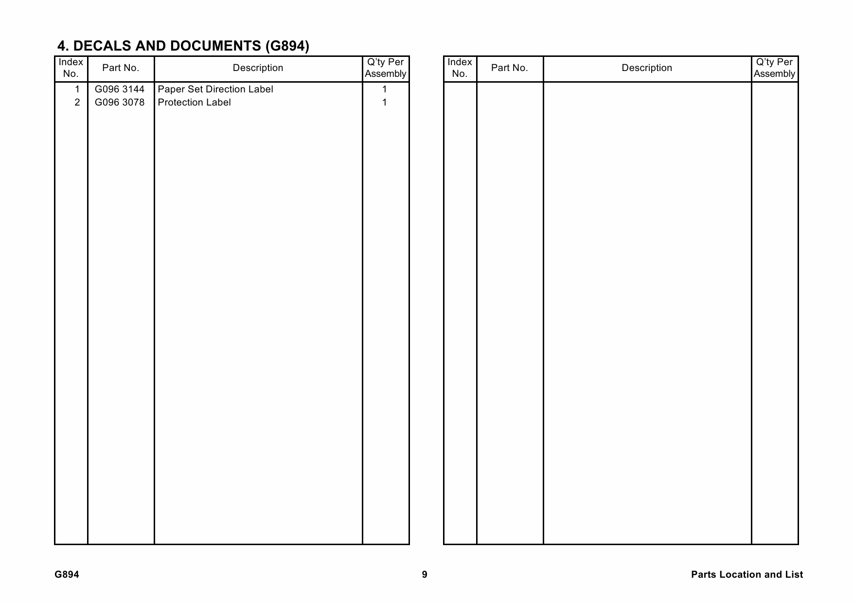 RICOH Options SR90a G894 PAPER-FEED-UNIT-TK1030 Parts Catalog PDF download-6 RICOH Options SR90a G894 PAPER-FEED-UNIT-TK1030 Parts Catalog PDF download-6